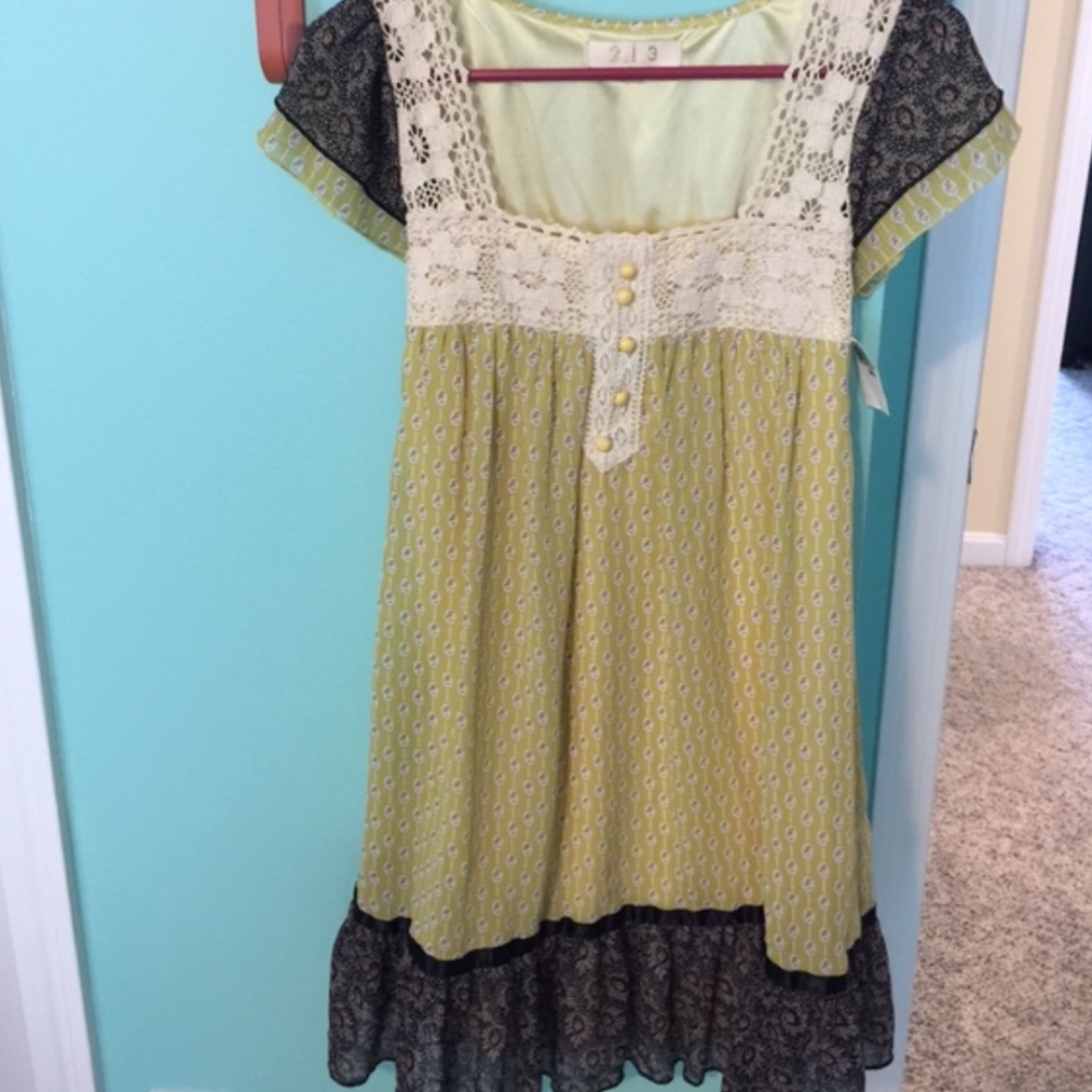 NWT Gorgeous 213 Boho dress, size small